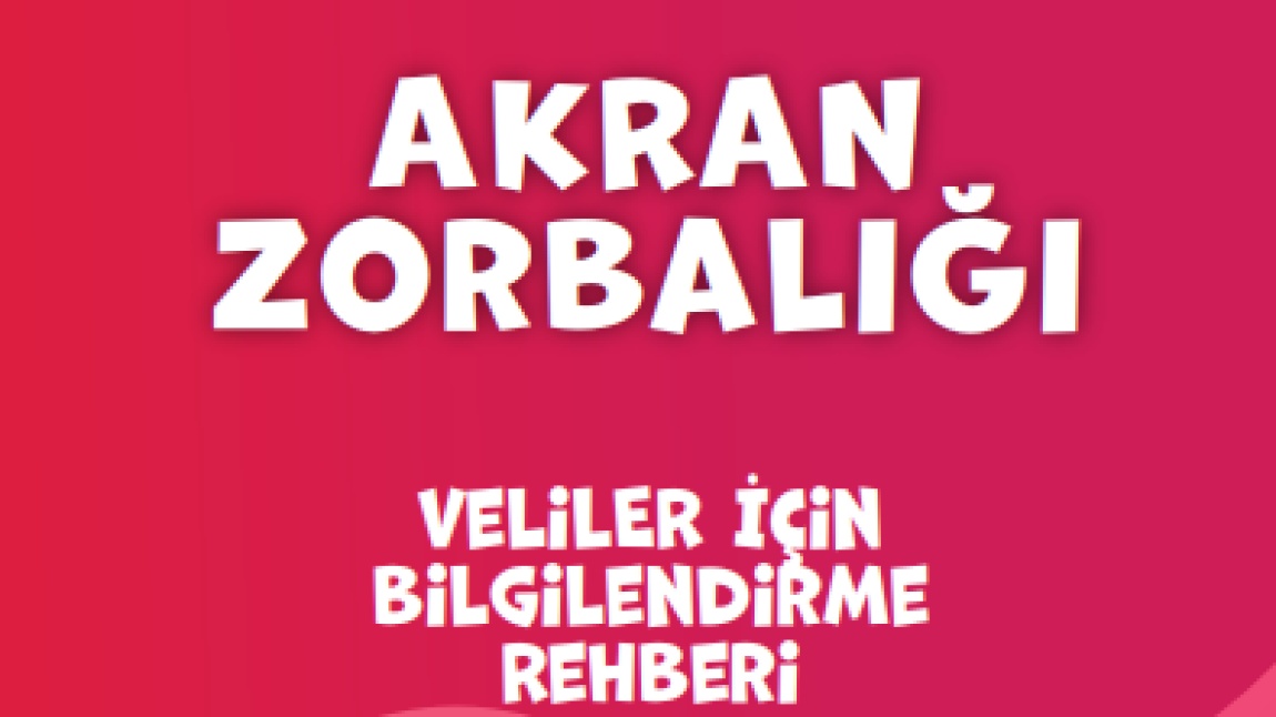 Akran Zorbalığı - Veli Broşür